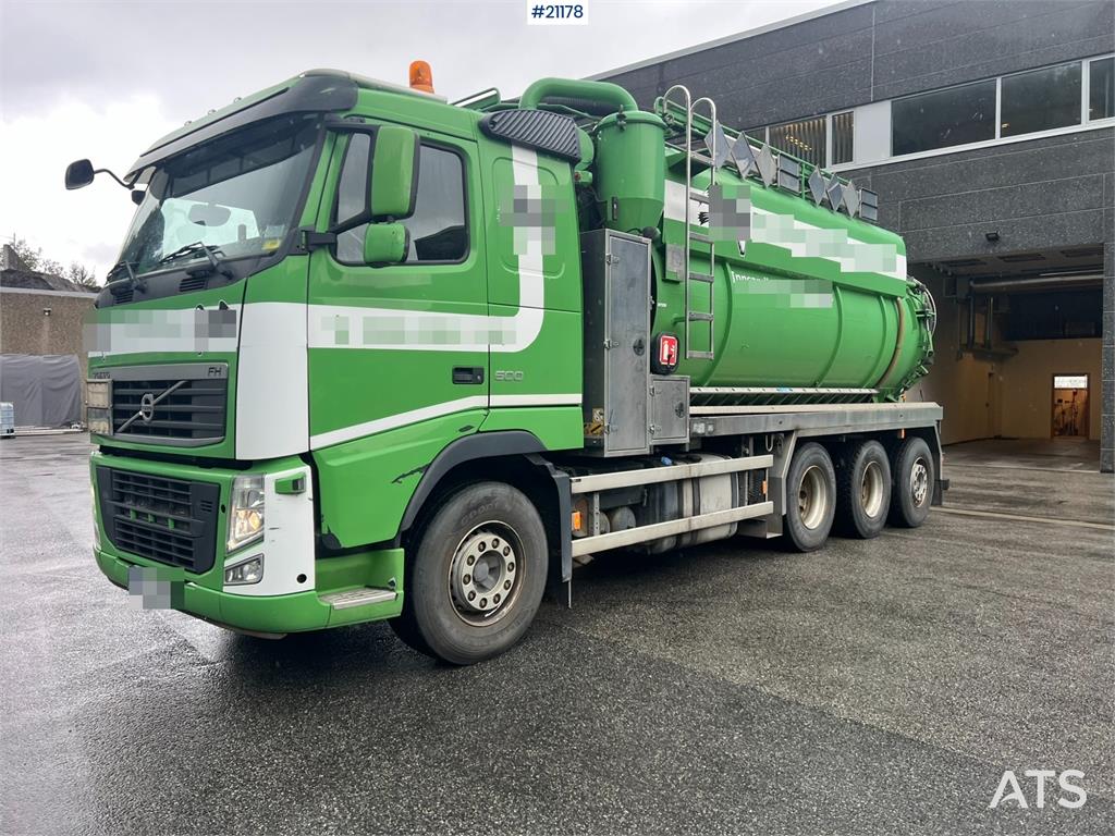 Volvo fh500 8x4 Mud vacuum truck w/ 2010 Inter consult b 2011 21178 fh500 8x4 Mud vacuum truck w/ 2010 Inter consult b 201...