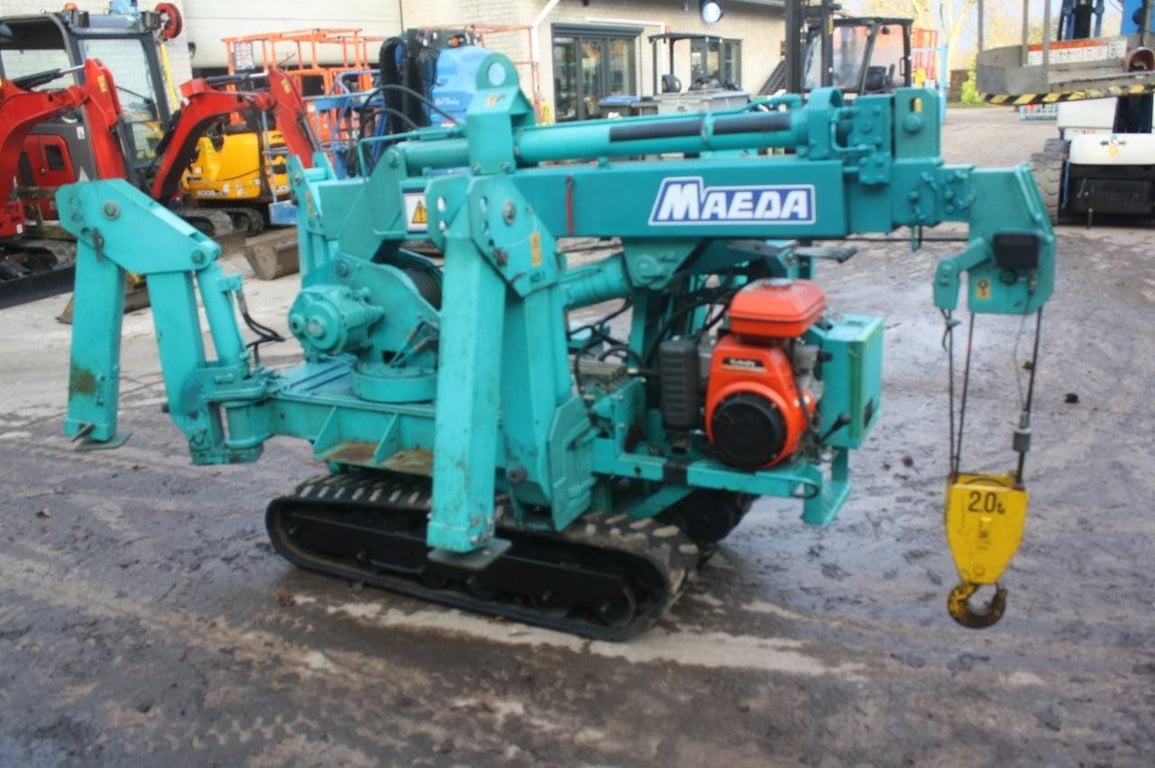 Maeda 205 Diesel Crane 2000kg 7.6m 2009 2009 Maeda 205 2009 1 Crane trucks image 9