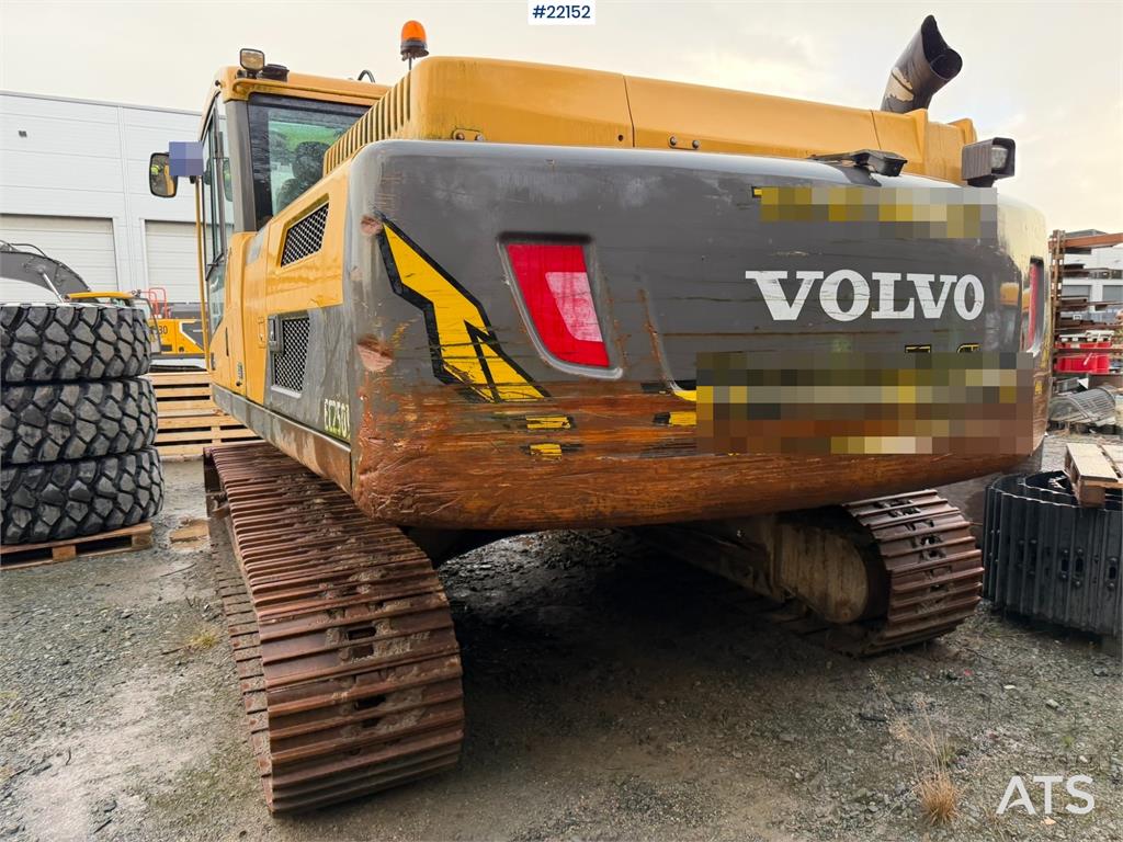 Volvo EC250 DL Excavator, Repair object 2013 22152 EC250 DL Excavator, Repair object 2013 1 Crawler Excavators image 9