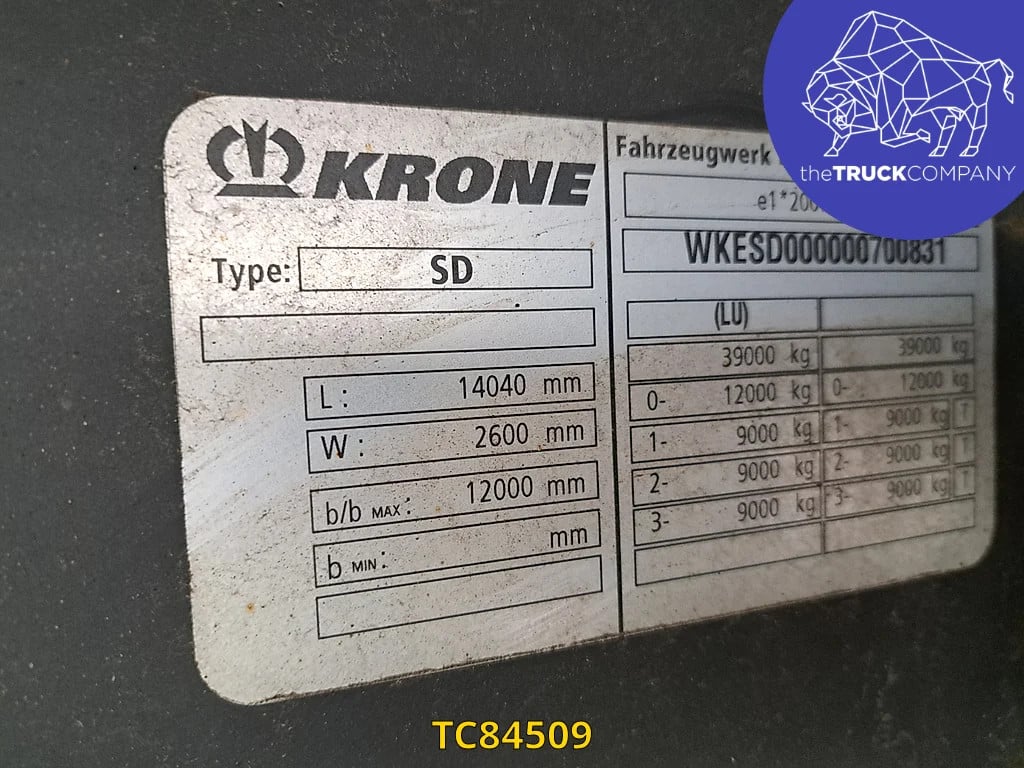 Krone Frigo 2016 TC84509 2016 1 image 9