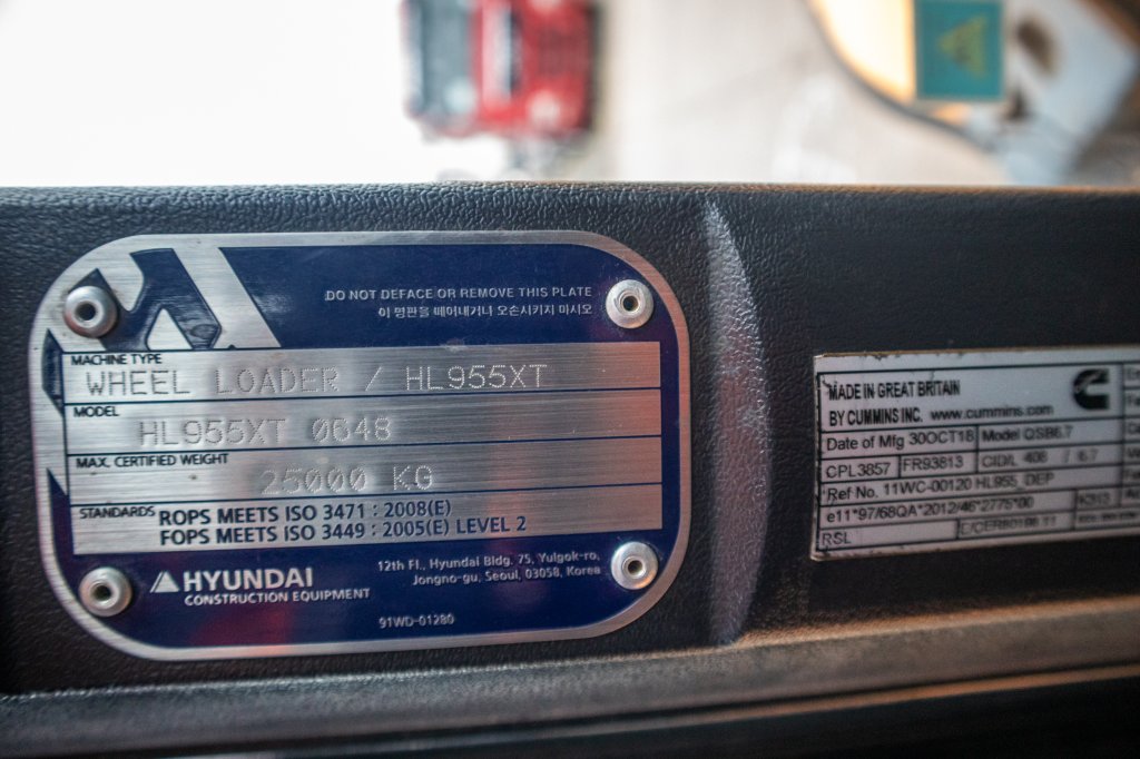 HYUNDAI HL955XT 2019 E61353 HL955XT 2019 1 image 14