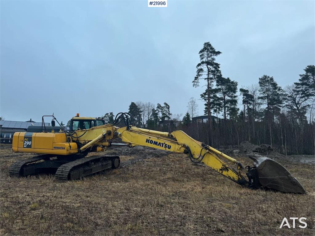 Komatsu PC290LC-7K tracked excavator w/ bucket 2003 21996 PC290LC-7K tracked excavator w/ bucket 2003 1 Crawler Excavators...