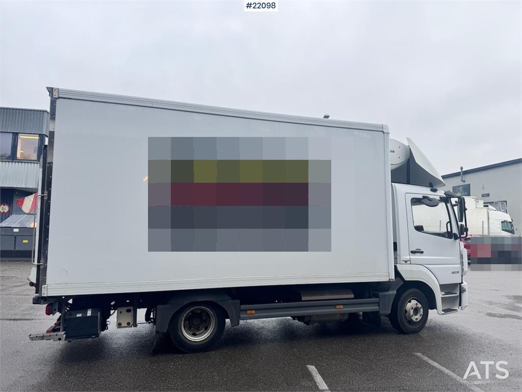 Mercedes-Benz Atego 823 box truck with refrigeration/freezer uni 2017 22098 Atego 823 box with refrigeration/freezer uni 2...