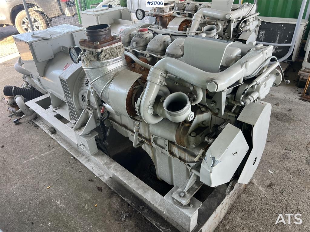 Man-stamford diesel generator w/ low hours 1985 21706 Man-stamford diesel generator w/ low hours 1985 1 Generators image 5