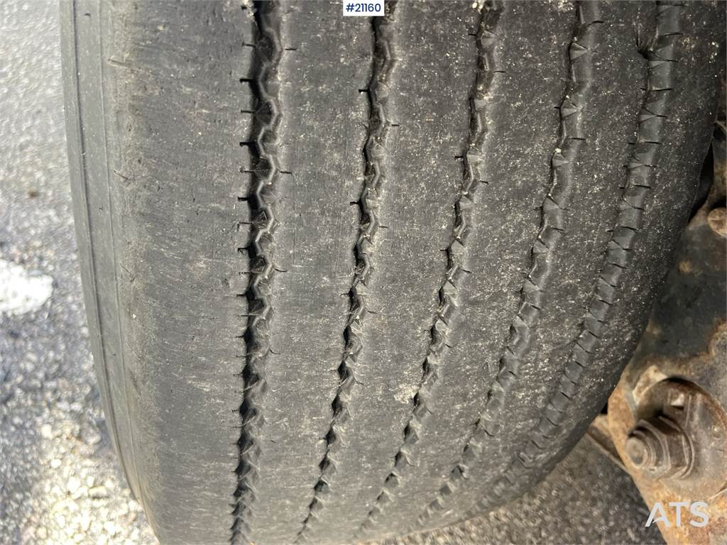 Kögel SN 24 3 axle trailer w/ full side opening on both 2014 21160 Kögel SN 24 3 axle trailer w/ full side opening on both...