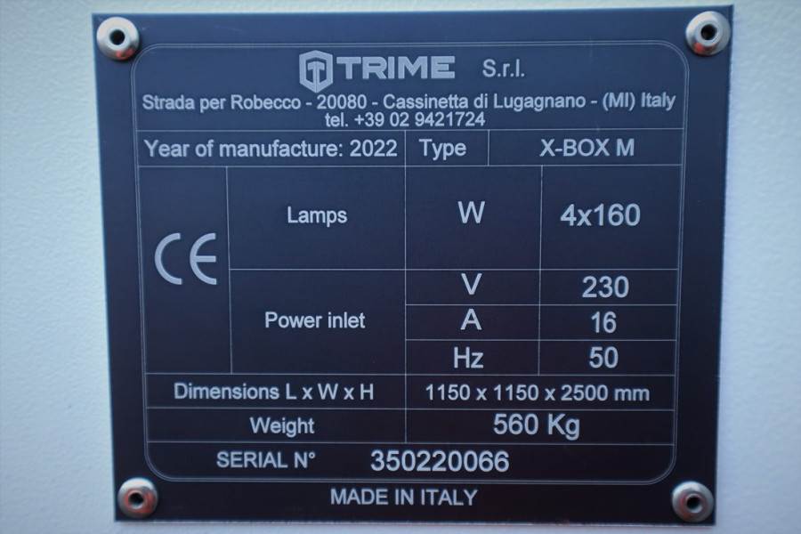 Trime X-BOX M 4x160W Valid inspection, *Guarantee! 2022 TRIME - X-BOX M 4x160W - 61351 Trime X-BOX M 4x160W Valid inspecti...