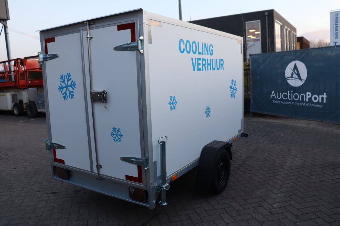 Closed refrigerated trailer 260x150cm 2025 New 2025 COBO 2025 0 image 6