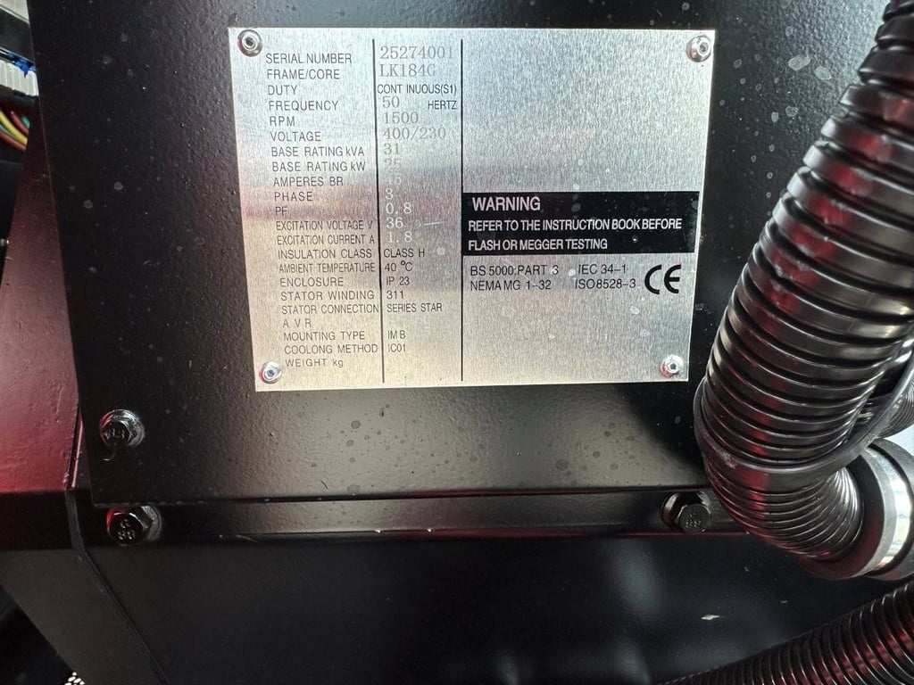 Generator Ashita LG50 Diesel 33kVA 2025 New 2025 Ashita LG50 2025 0 Generators image 12