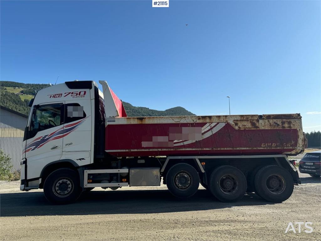 Volvo Fh16 750 Tridem Tipper 2015 21115 Fh16 750 Tridem Tipper 2015 1 Tipper trucks image 3