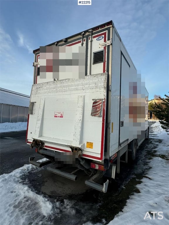 Mercedes-Benz Actros 1836 4x2 box truck with tail lift and side 2014 22215 Actros 1836 4x2 box with tail lift and side 201...