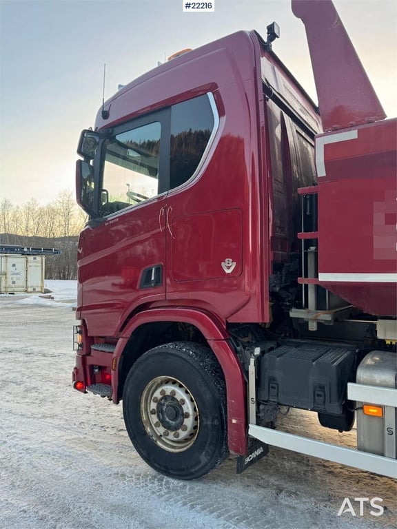 Scania R650 6x4 tipper truck with Sørling triple-axle tra 2020 22216 R650 6x4 tipper truck with Sørling triple-axle tra 20...