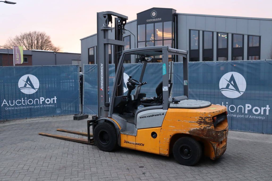 Forklift Jungheinrich DFG 435 Diesel 3500kg 4.5m 2020 2020 DFG 435 2020 1 Forklift image 4