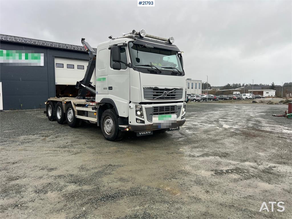 Volvo fh16 8x4 pusher hook truck w/ 24T multilift Hook 2011 21793 fh16 8x4 pusher hook truck w/ 24T multilift Hook 2011 1 ...