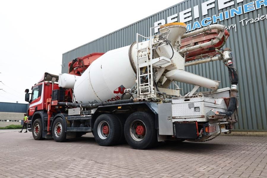 Scania 8x4 With Putzmeister PUMI 24-3.67CS Truck-mounted 2008 SCANIA - 8x4 With Putzmeister PUMI 24-3.67CS - 301 8x4 With ...
