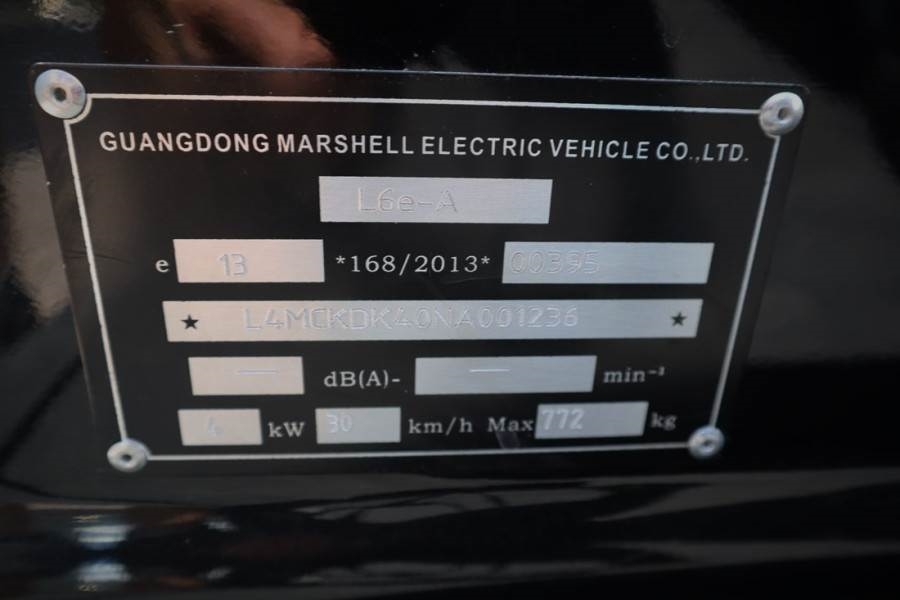 BRINGO L6E-A Dutch Registration, Valid inspection, 2023 BRINGO - L6E-A - 62199 Bringo L6E-A Dutch Registration, Valid insp...