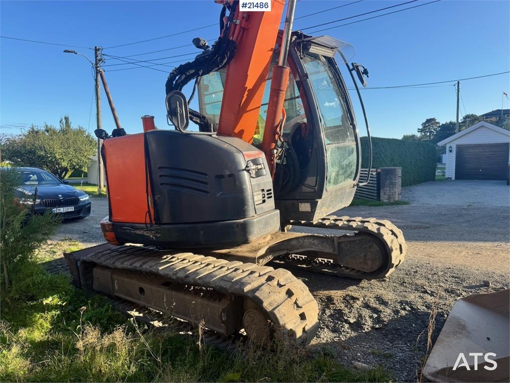 Hitachi ZX85US-5A w/ Rototilt and 2 buckets. 2016 21486 ZX85US-5A w/ Rototilt and 2 buckets. 2016 1 Crawler Excavators ima...