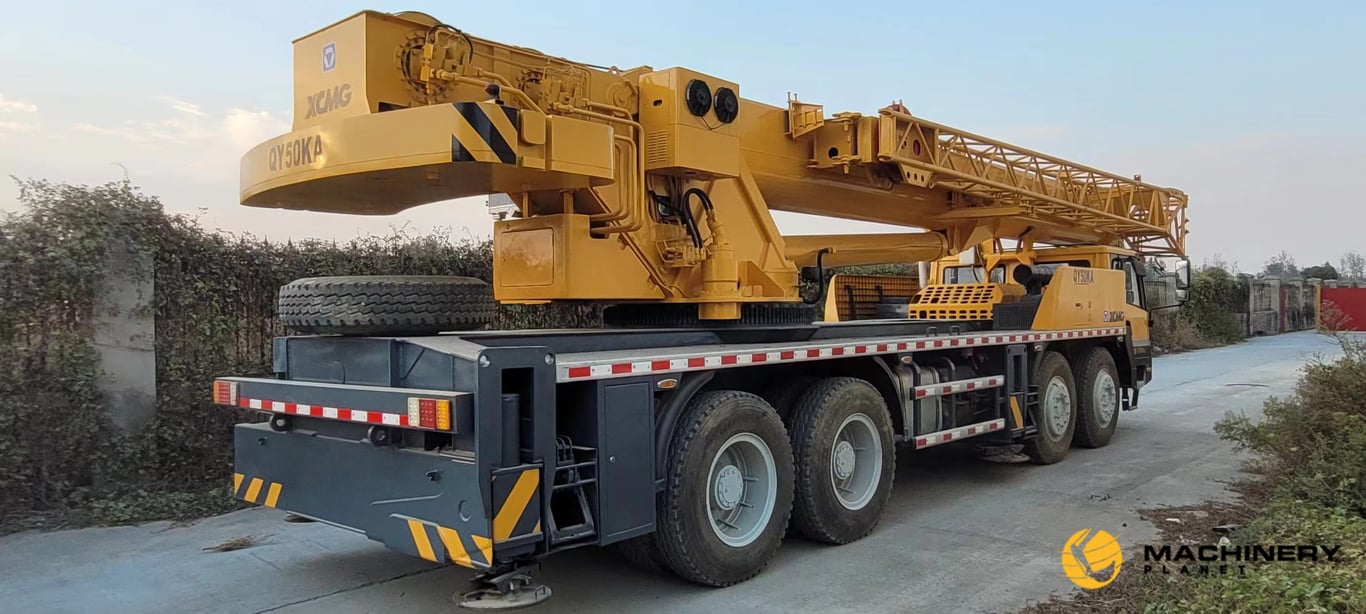 XCMG QY50K Crane 50 Tons Used Good Condition For Sale QY50K 2019 1 Mobile Cranes image 2