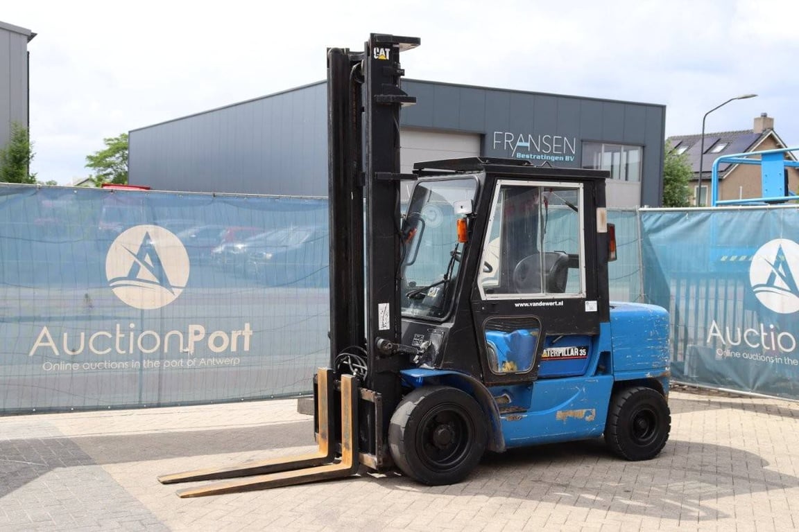 Forklift Caterpillar DP35K Diesel 3500kg 4.5m 2001 2001 DP35K 2001 1 Forklift image 9