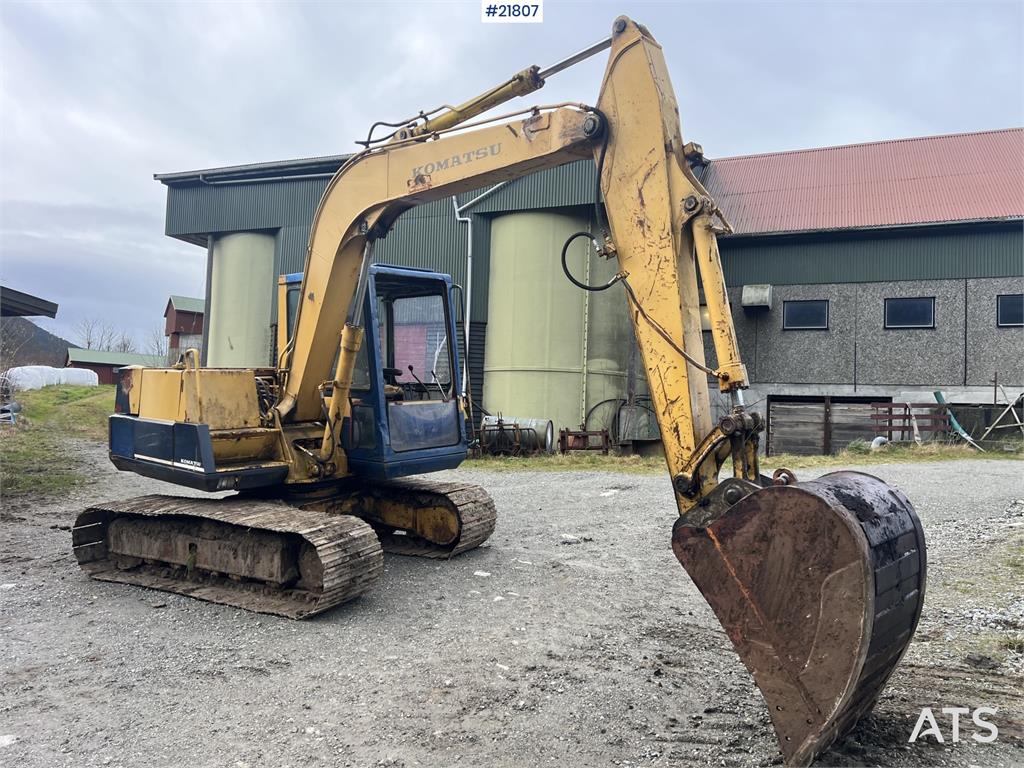 Komatsu PC60-5 1995 21807 PC60-5 1995 1 Crawler Excavators image 2