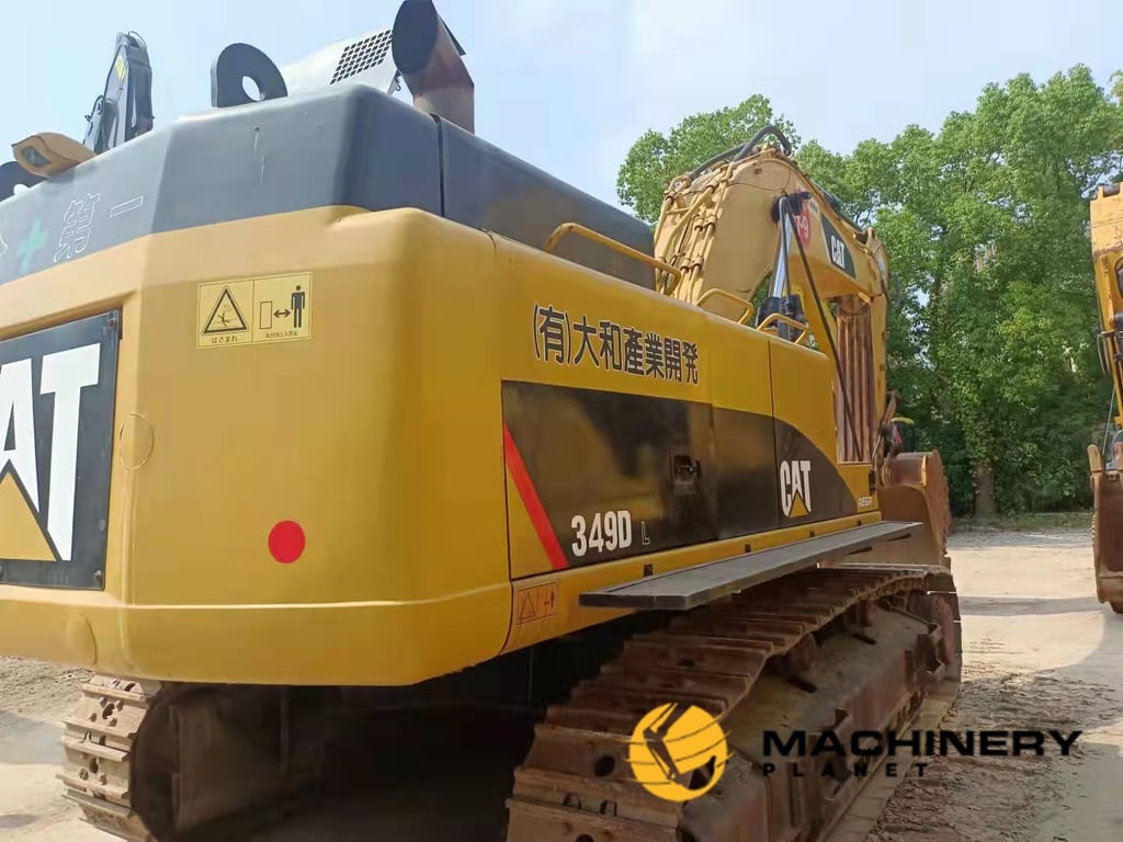 349D Caterpillar 90% new Good Condition 349D 2020 1 Crawler Excavators image 7