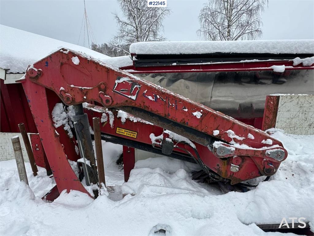 Tyllis jumbo semi-trailer with HMF crane 2010 22145 Tyllis jumbo semi-trailer with HMF crane 2010 1 image 5