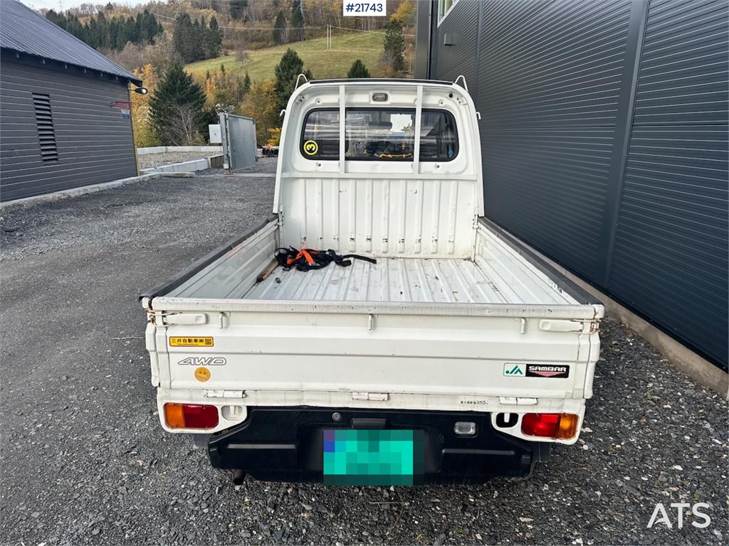 Subaru Sambar 4x4 truck. 1993 21743 Subaru Sambar 4x4 truck. 1993 1 Closed vans image 5