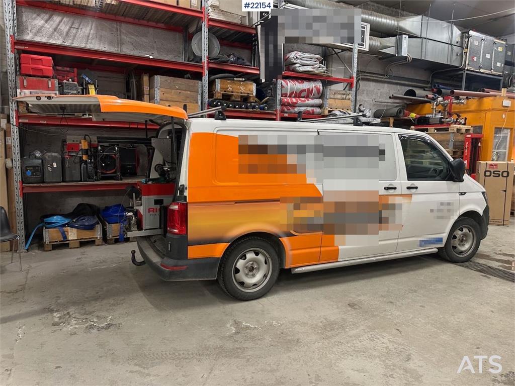 Volkswagen Transporter pipe inspection truck w/ Rico equipmen 2019 22154 Volkswagen Transporter pipe inspection truck w/ R...
