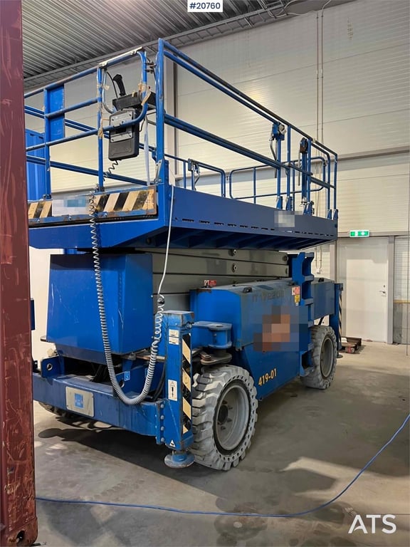 Imer IT17220 Electric scissor lift comes with new annua 2018 20760 Imer IT17220 Electric scissor lift comes with new annua...