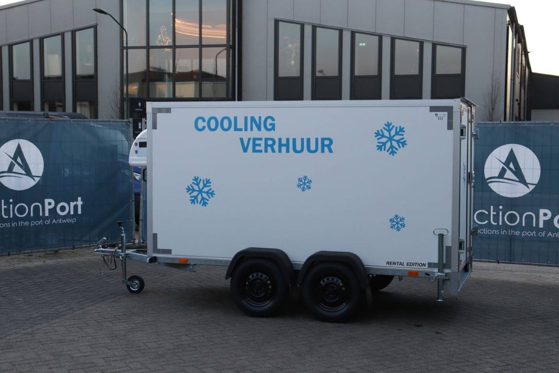 Closed refrigerated trailer 300x150cm 2025 New 2025 VDM trailers e4*2018/858*00010 2025 0 image 3