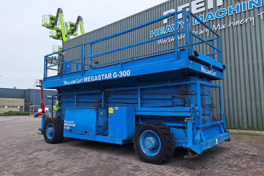 Holland Lift Megastar G300 Diesel, 4x4x4 Drive, 33.5m Working H 1998 HOLLAND LIFT - Megastar G300 - 90375 Holland lift Meg...