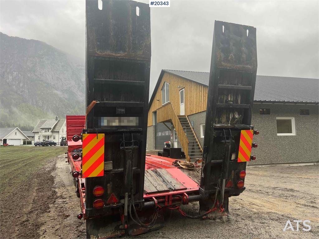 Damm SE-51M 3 axle Machine trailer w/ hydraulic driving 2009 20343 Damm SE-51M 3 axle Machine trailer w/ hydraulic driving...