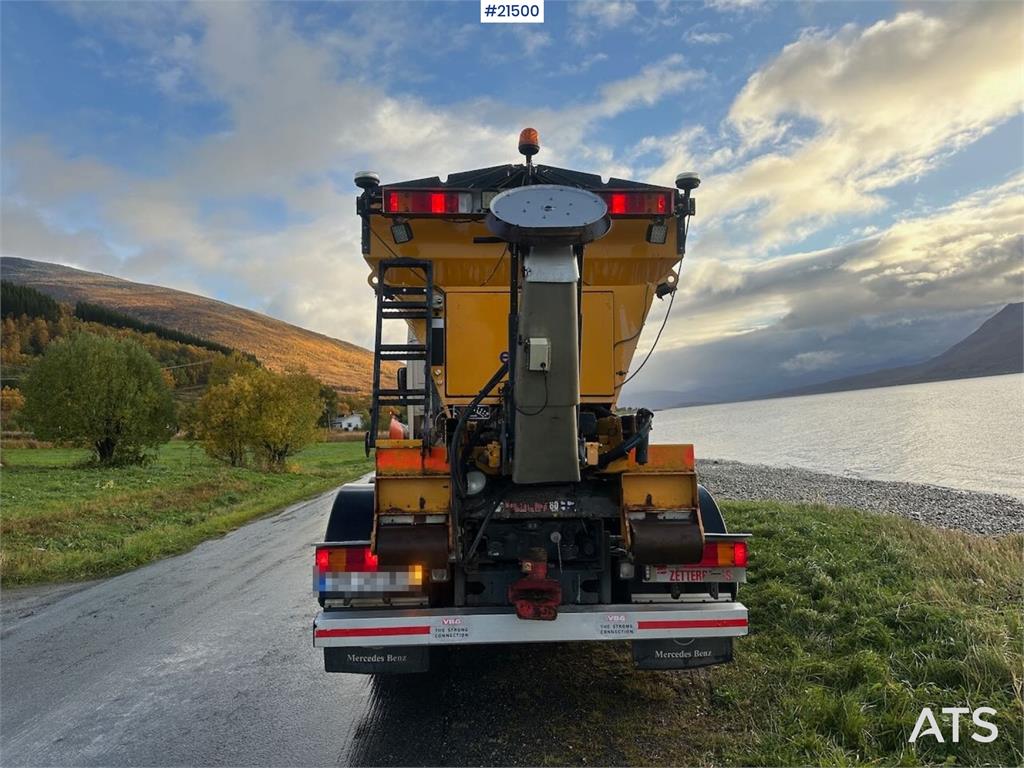 Mercedes-Benz Actros 2848 4x4+2 snow rigged hook truck w/ 20t ho 2011 21500 Actros 2848 4x4+2 snow rigged hook w/ 20t ho 2...