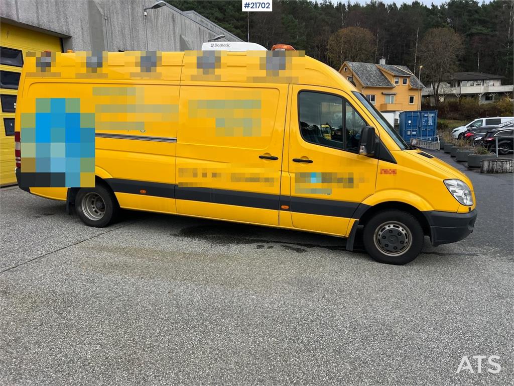 Mercedes-Benz Sprinter 519 cdi Rørinspeksjonsbil 2010 21702 Sprinter 519 cdi Rørinspeksjonsbil 2010 1 Closed vans image 11