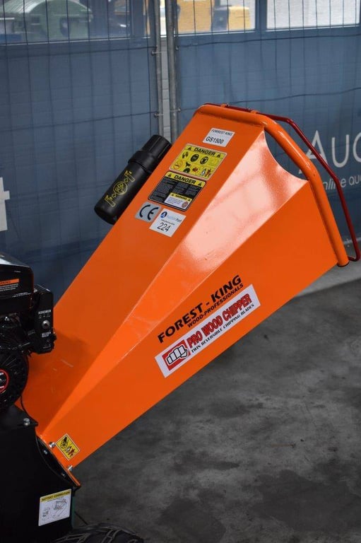 Wood Chipper Forestking GS1500 Trailer Petrol New 2022 Forestking GS1500 2022 0 image 14