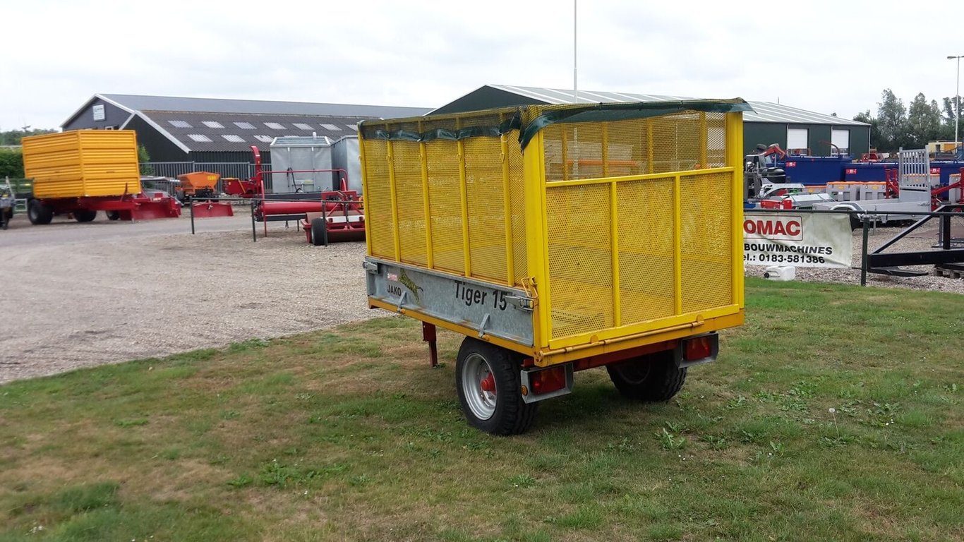 Jako tiger 15 met snipperopbouw N3941 Jako 15 met snipperopbouw 0 Dump trailers image 3