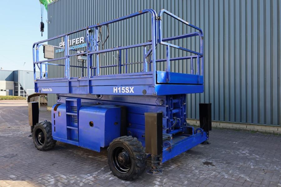 Haulotte H15SX Diesel, 4x4 Drive 15 Working Height, 500kg C 2007 HAULOTTE - H15SX - 90295 H15SX Diesel, 4x4 Drive 15 Worki...