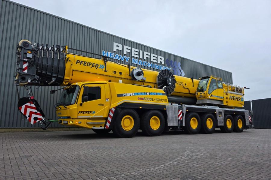 Grove GMK6300L-1 Available For Rent, Dutch Registration, 2025 GROVE - GMK6300L-1 - 64099 GMK6300L-1 Available For Rent, Du...