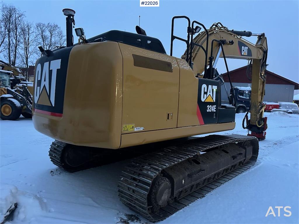 CAT 324E excavator with/ GPS and grading bucket. WATCH 2012 22026 324E excavator with/ GPS and grading bucket. WATCH 2012 ...