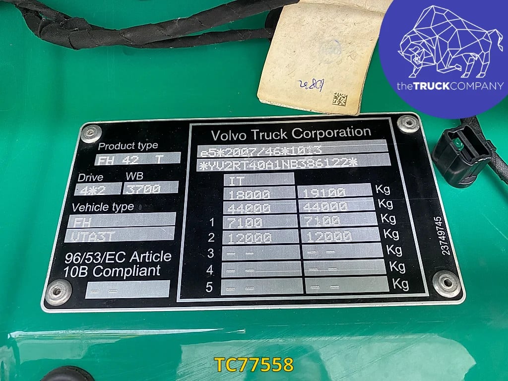 Volvo FH 500 2022 TC77558 FH 500 2022 1 image 12