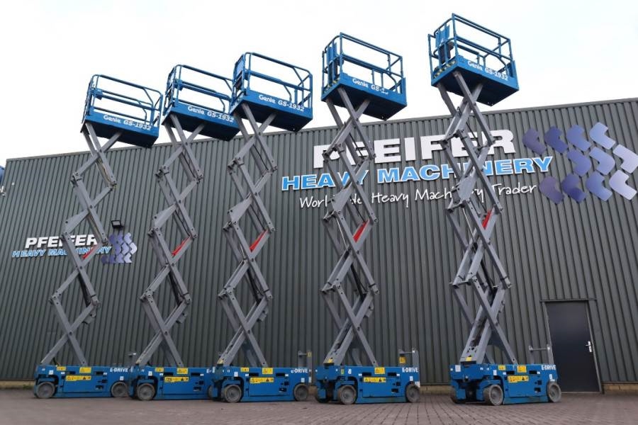 Genie GS1932 E-Drive Several In Stock, 8m Working Height 2022 GENIE - GS1932 E-Drive - 63738 GS1932 E-Drive Several In Sto...