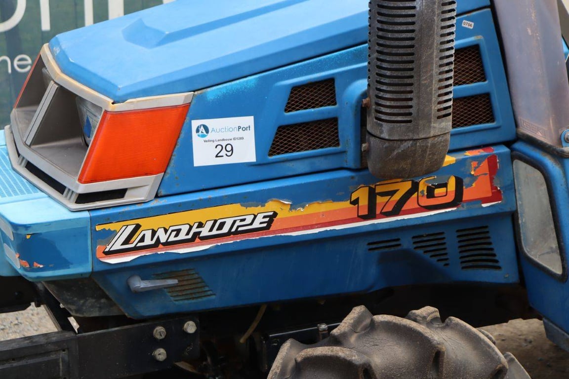 Mini tractor Iseki Landhope 170 Diesel 17hp Iseki Landhope 170 1 image 12
