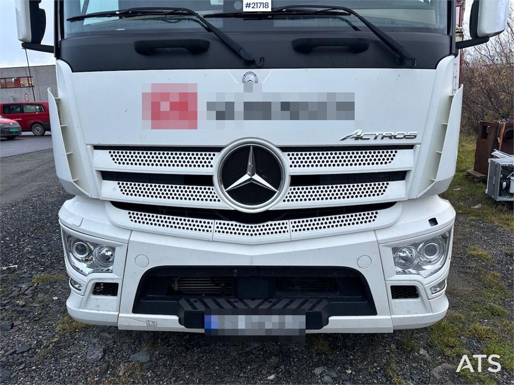 Mercedes-Benz Actros 1835 box truck w/ Full side opening, genera 2016 21718 Actros 1835 box w/ Full side opening, genera 2...