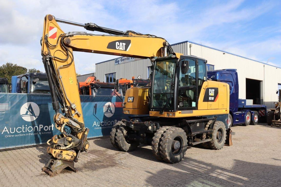 Wheel excavator Caterpillar M318F Diesel 2015 2015 M318F 2015 1 Wheel Loaders image 8