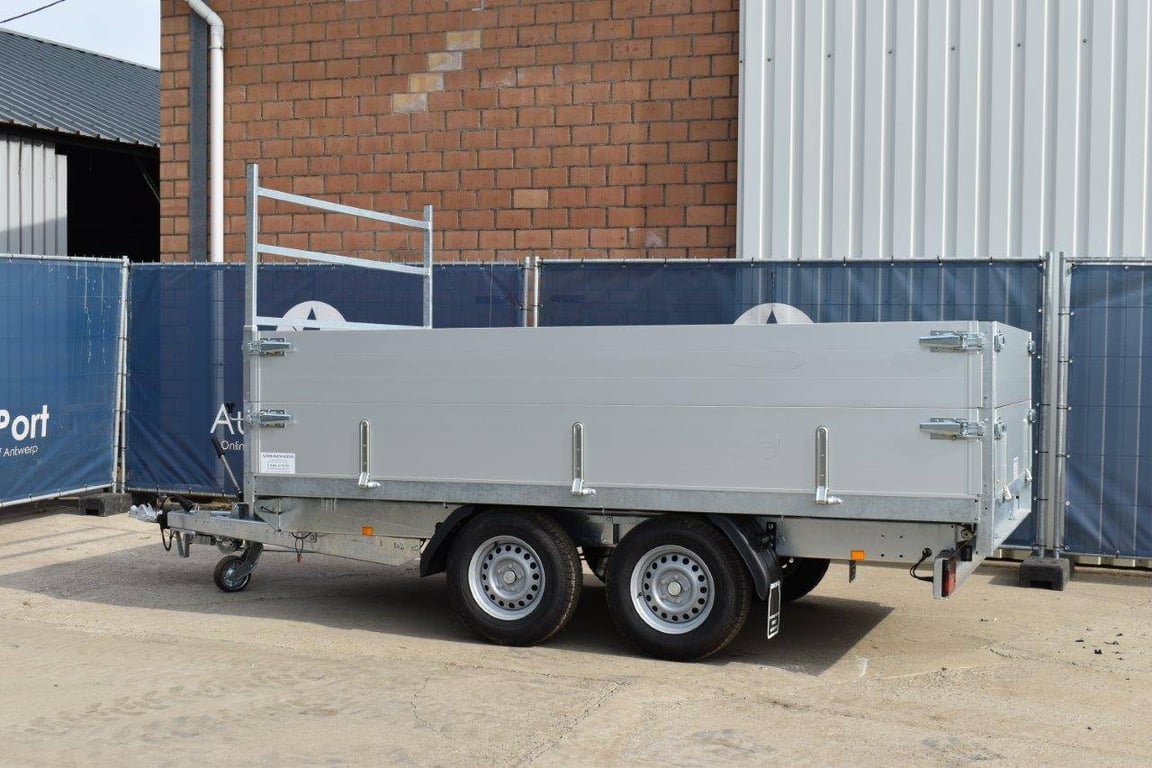 Electric Tipper Trailer BW 3500kg 330x180x70cm New BW Trailer 0 image 4