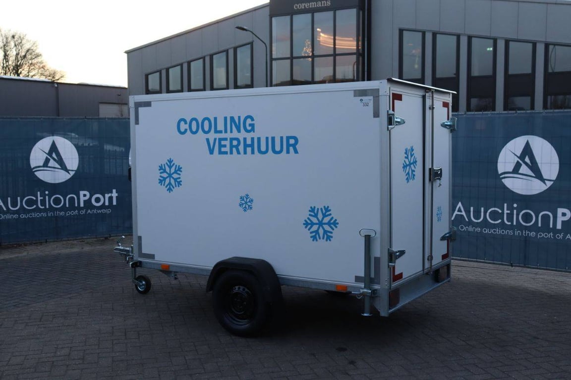 Closed refrigerated trailer 260x150cm 2025 New 2025 COBO 2025 0 image 4