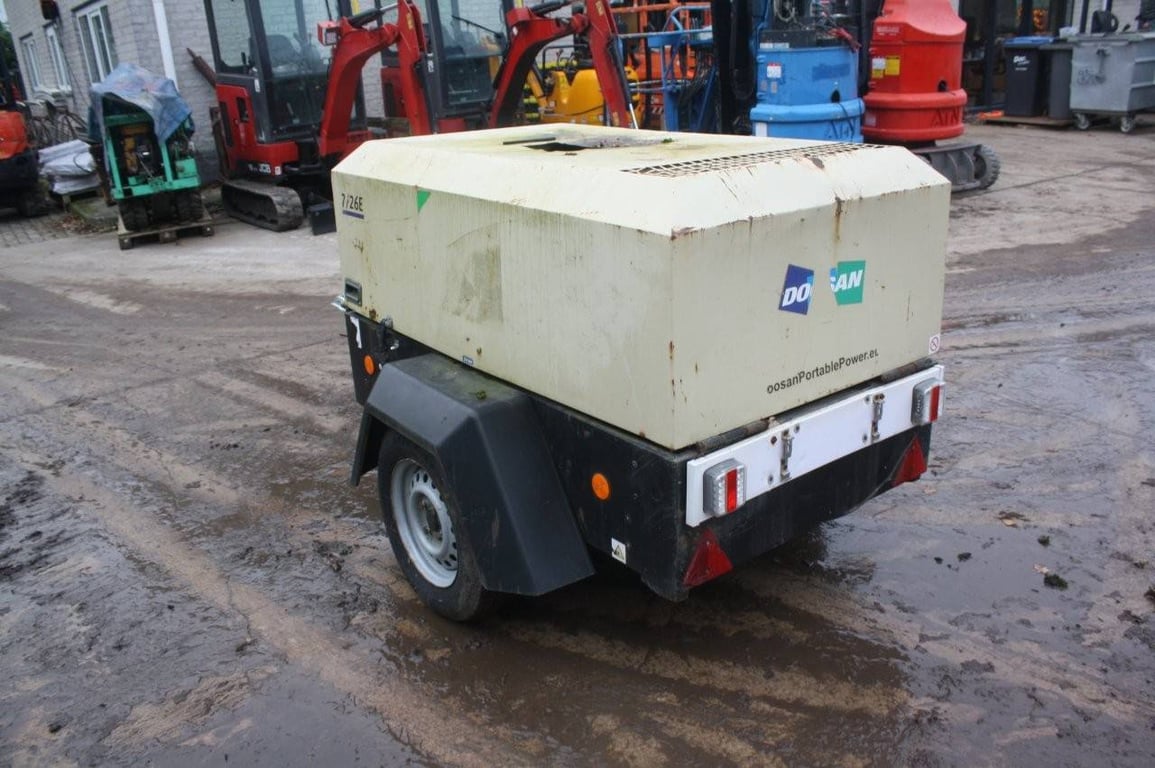 Compressor Doosan 7-26E Diesel 8bar 2017 2017 7-26E 2017 1 Compressors image 3