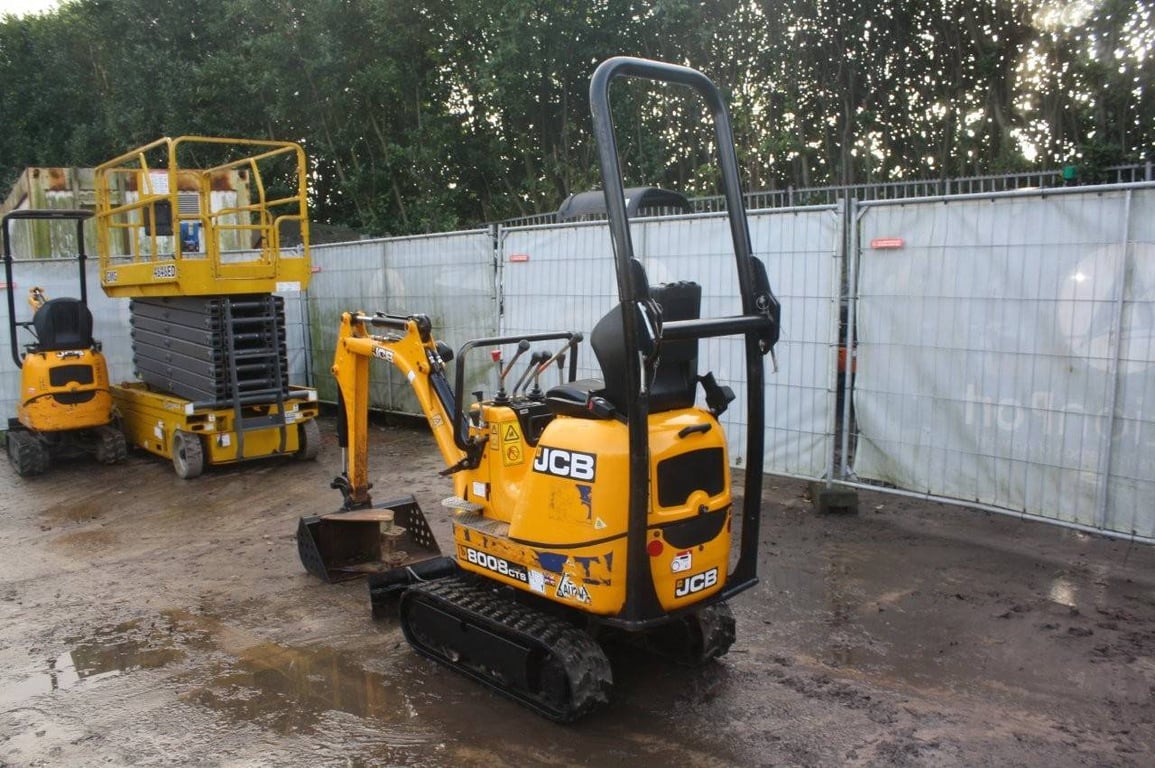 Mini excavator JCB 8008 CTS Diesel 2018 2018 8008 CTS 2018 1 image 3