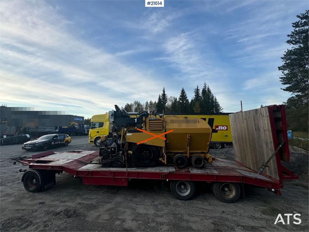Goldhofer machine trailer 1986 21614 Goldhofer machine trailer 1986 1 Lowloader trailers image 6