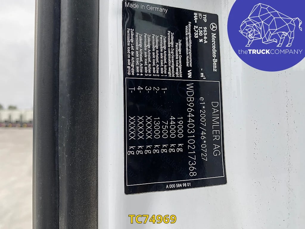 Mercedes-Benz Arocs 1943 2017 TC74969 Arocs 1943 2017 1 image 10