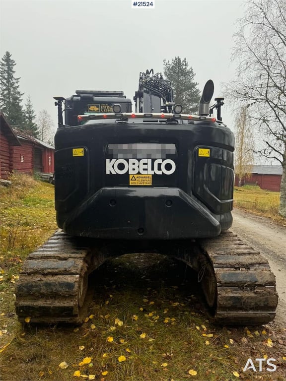 Kobelco SK140SRLC Tracked excavator w/ Machine control, ti 2023 21524 SK140SRLC Tracked excavator w/ Machine control, ti 2...